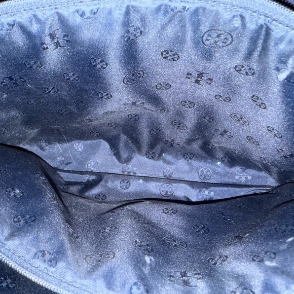 Tory Burch Navy Leather Tote Bag - Picture 8 of 8